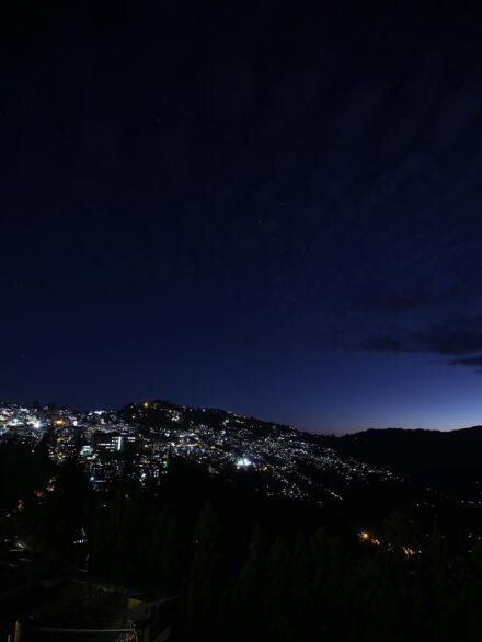 Night View of Darjeeling Town